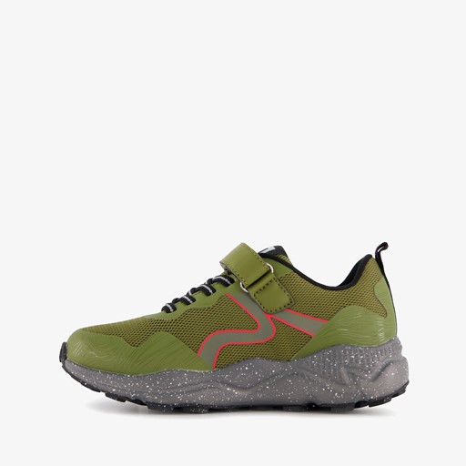 Jongens sneakers groen grijs