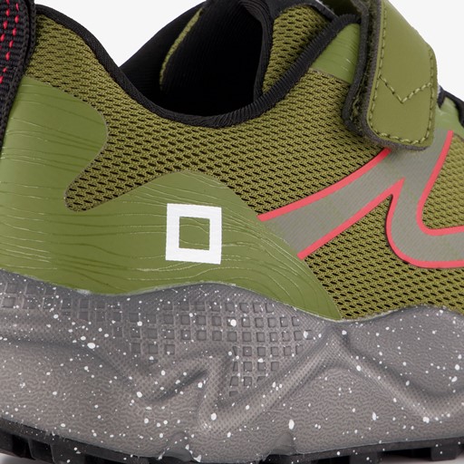 Jongens sneakers groen grijs