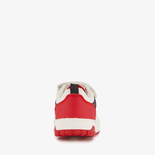 Jongens sneakers wit rood