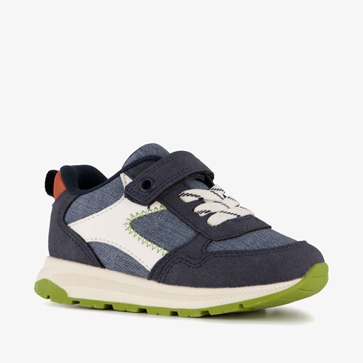 Jongens sneakers blauw groen