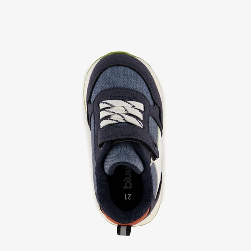 Jongens sneakers blauw groen