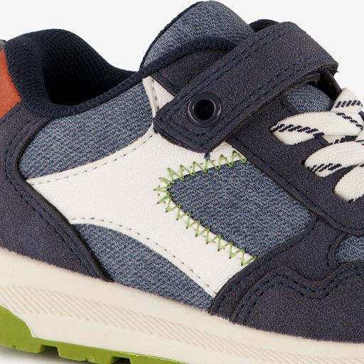 Jongens sneakers blauw groen