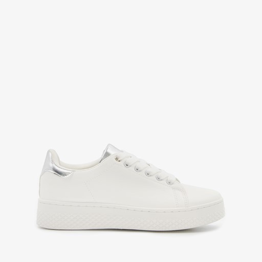 Dames sneakers met metallic detail