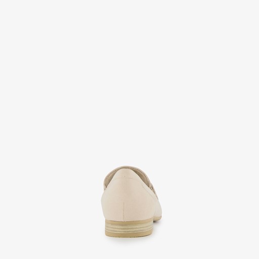 Dames loafers beige