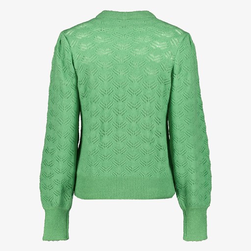 Dames trui gebreid groen