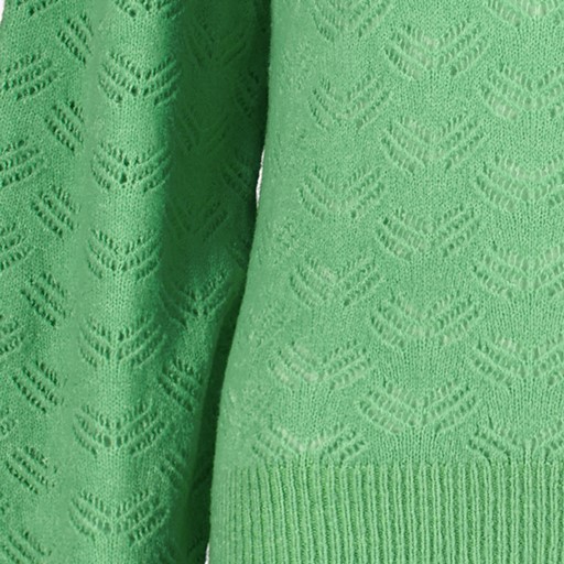 Dames trui gebreid groen