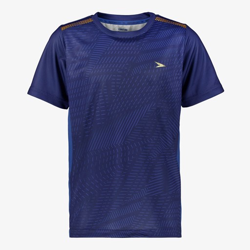Dry kinder voetbal T-shirt blauw