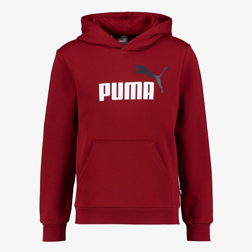 ESS 2 Col Big Logo FL kinder hoodie rood