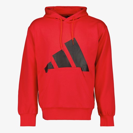 M BL heren hoodie rood