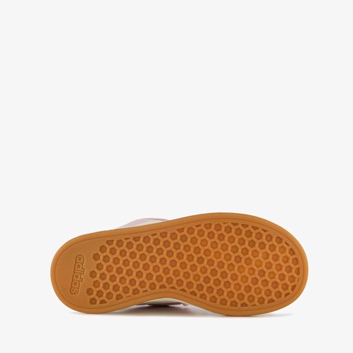 Grand Court 00s suede meisjes sneakers roze