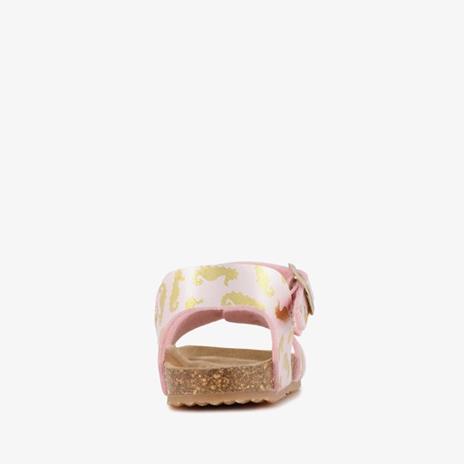 Leren meisjes bio sandalen zeepaardjes