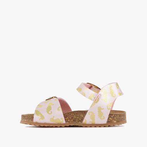 Leren meisjes bio sandalen zeepaardjes