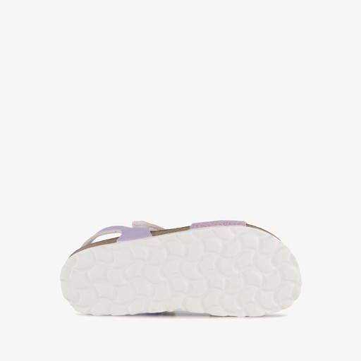 Meisjes bio sandalen lila