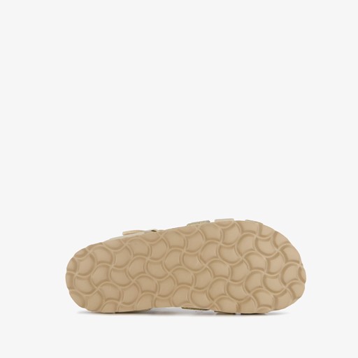 Meisjes bio sandalen goudkleurig