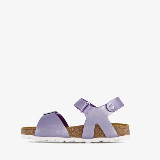 Kinder bio sandalen paars