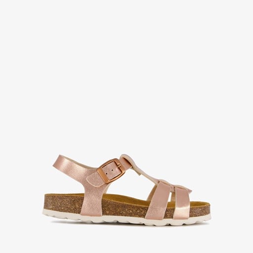 Meisjes bio sandalen rosé