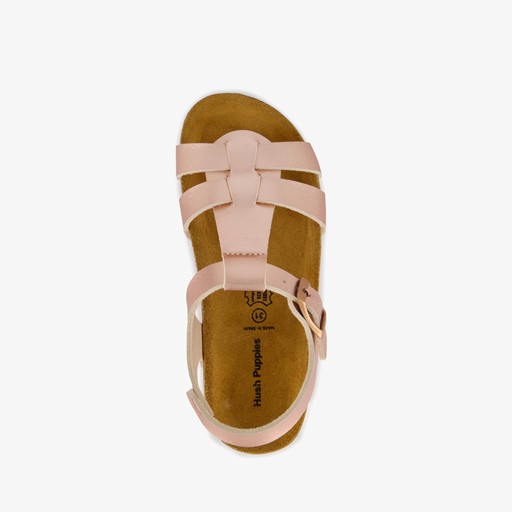 Meisjes bio sandalen rosé