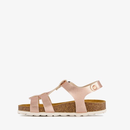 Meisjes bio sandalen rosé