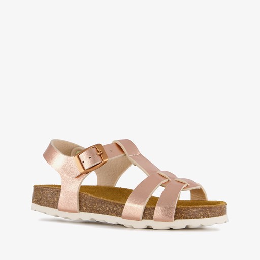 Meisjes bio sandalen rosé