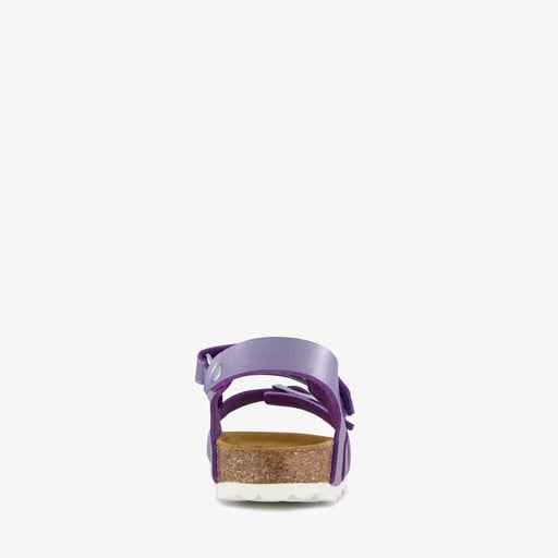 Kinder bio sandalen paars