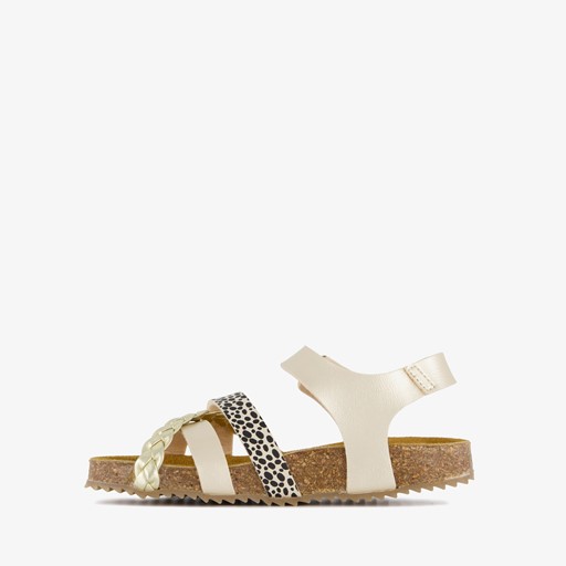 Meisjes bio sandalen beige