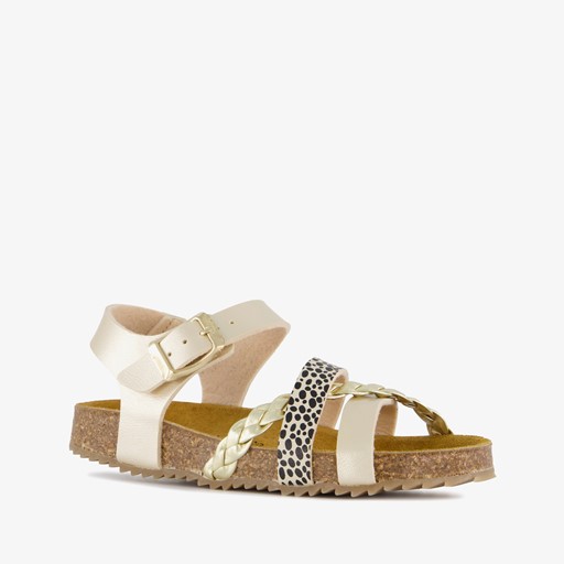 Meisjes bio sandalen beige