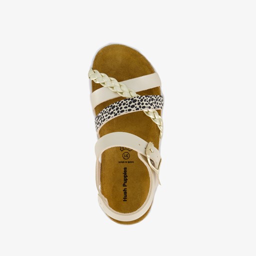 Meisjes bio sandalen beige