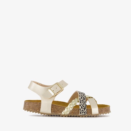 Meisjes bio sandalen beige