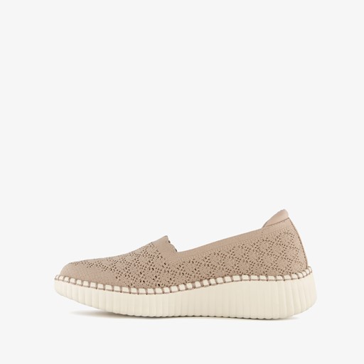 Wilshire Blvd dames instappers beige