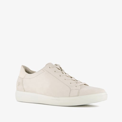 ECCO Soft Classic veterschoenen beige