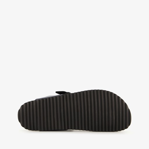 Dames bio teenslippers zwart