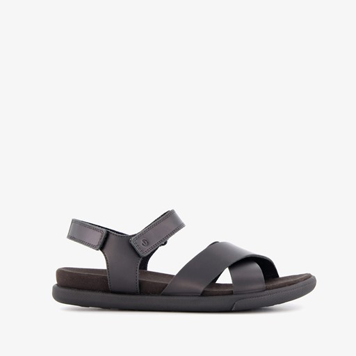 ECCO Damara leren dames sandalen zwart