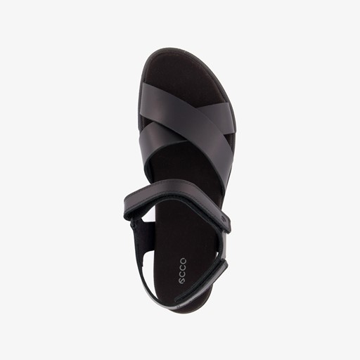 ECCO Damara leren dames sandalen zwart