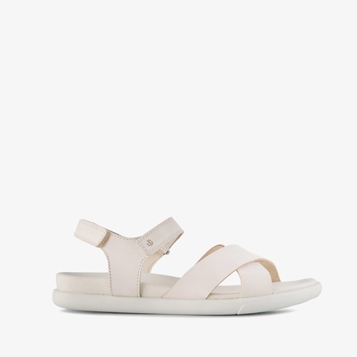 ECCO Damara leren dames sandalen beige