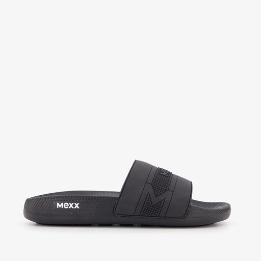 Heren badslippers zwart