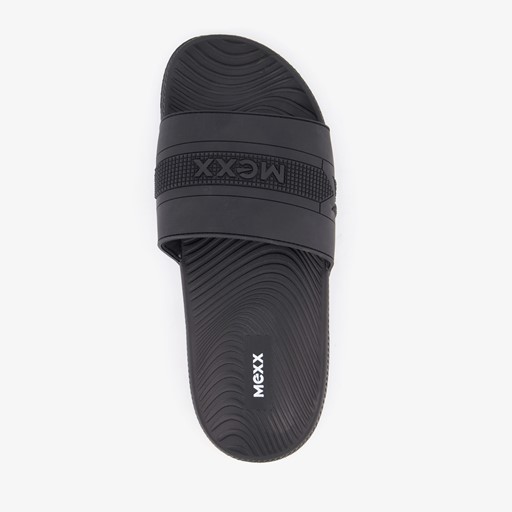 Heren badslippers zwart