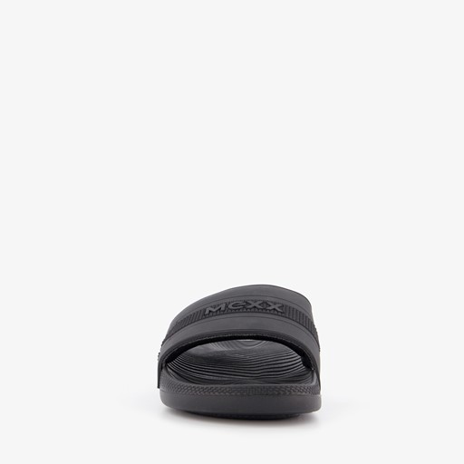 Heren badslippers zwart