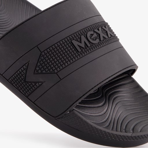 Heren badslippers zwart