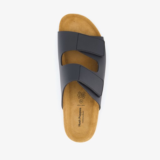 Heren bio slippers zwart