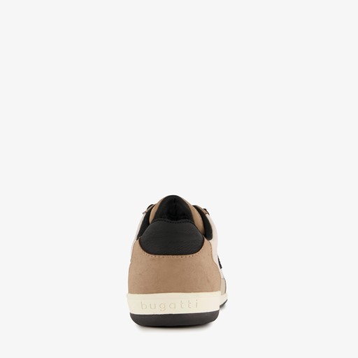 Heren sneakers bruin beige