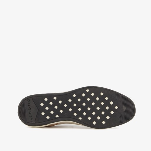 Heren sneakers bruin beige