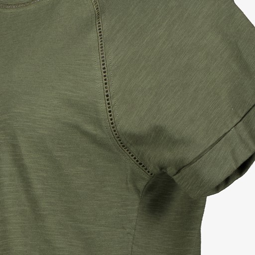 Dames T-shirt groen