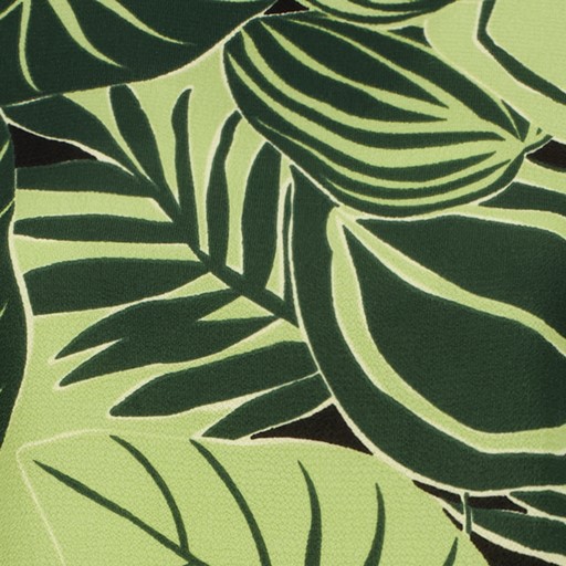 Dames top met print groen