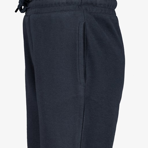 Jongens pique short blauw