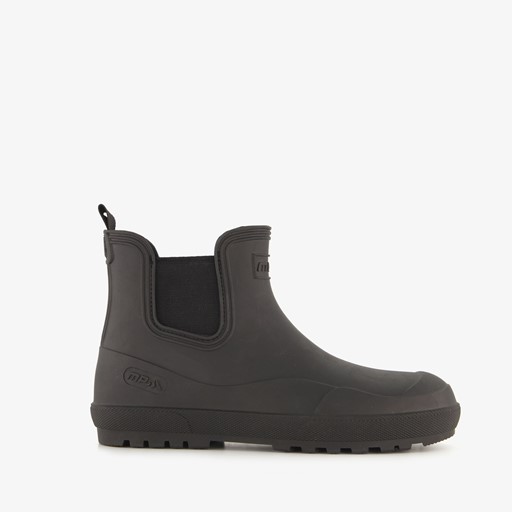 Korte dames regenlaarzen zwart