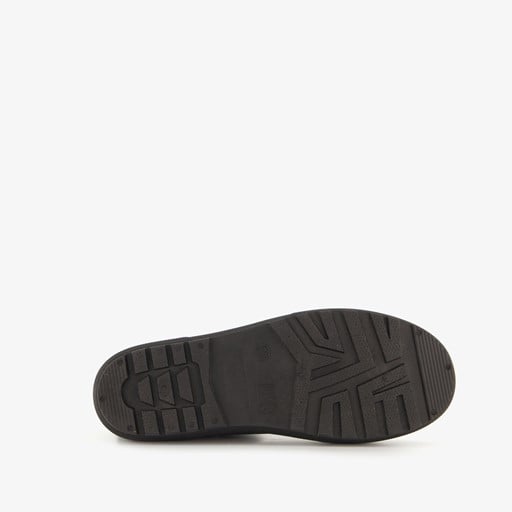 Korte dames regenlaarzen zwart