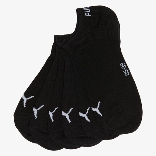 3 paar unisex sneakersokken zwart