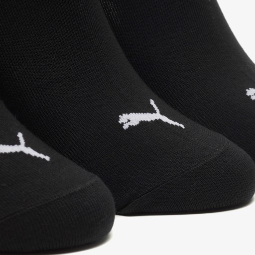 3 paar unisex sneakersokken zwart