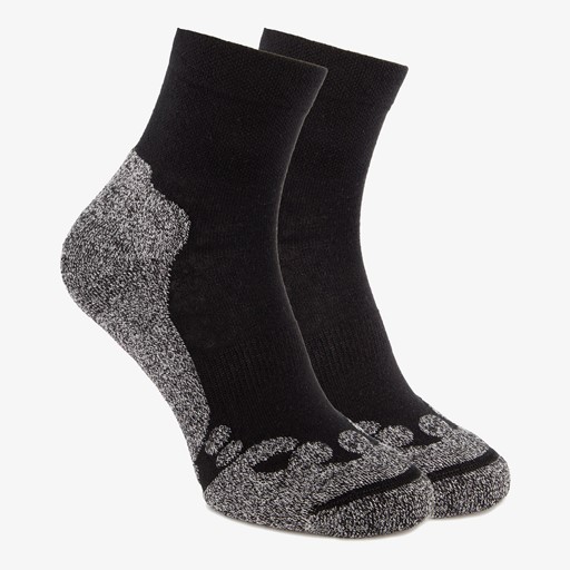1 paar wandelsokken zwart