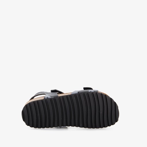 Jongens bio sandalen zwart grijs